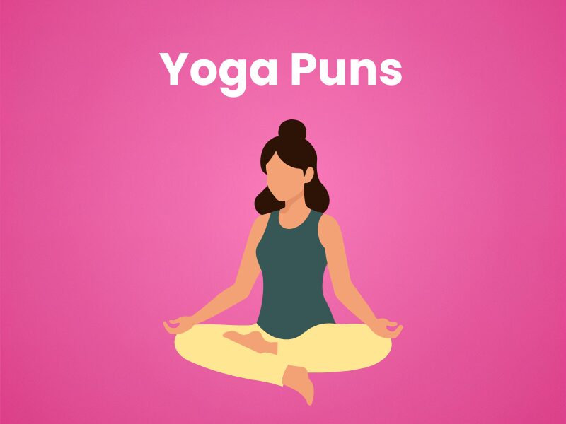 Relaxing Yoga Puns