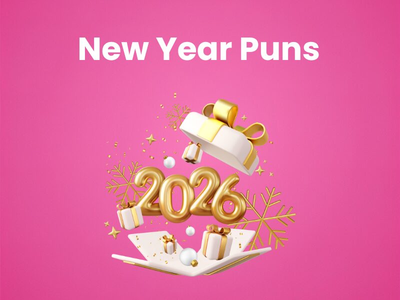 270+ New Year Puns to Help You Ring in the Laughs!🥂