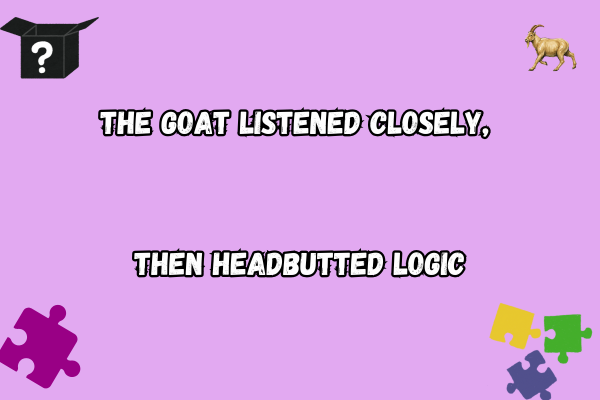 Goat Logic Pun