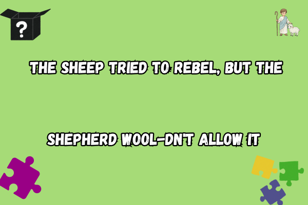 Shepherd and Sheep Pun