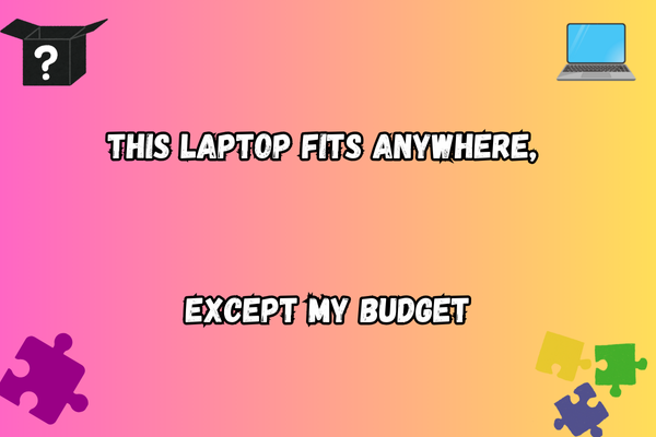 Budget Laptop Pun